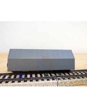 Märklin   4550, wagon couvert  gris   FS    BO