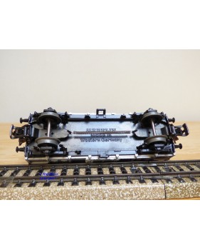 Märklin   4550, wagon couvert  gris   FS    BO