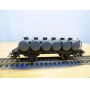 RIVAROSSI  ancien 2022 / C MP,  wagon plat avec 6 citernes  FS  
