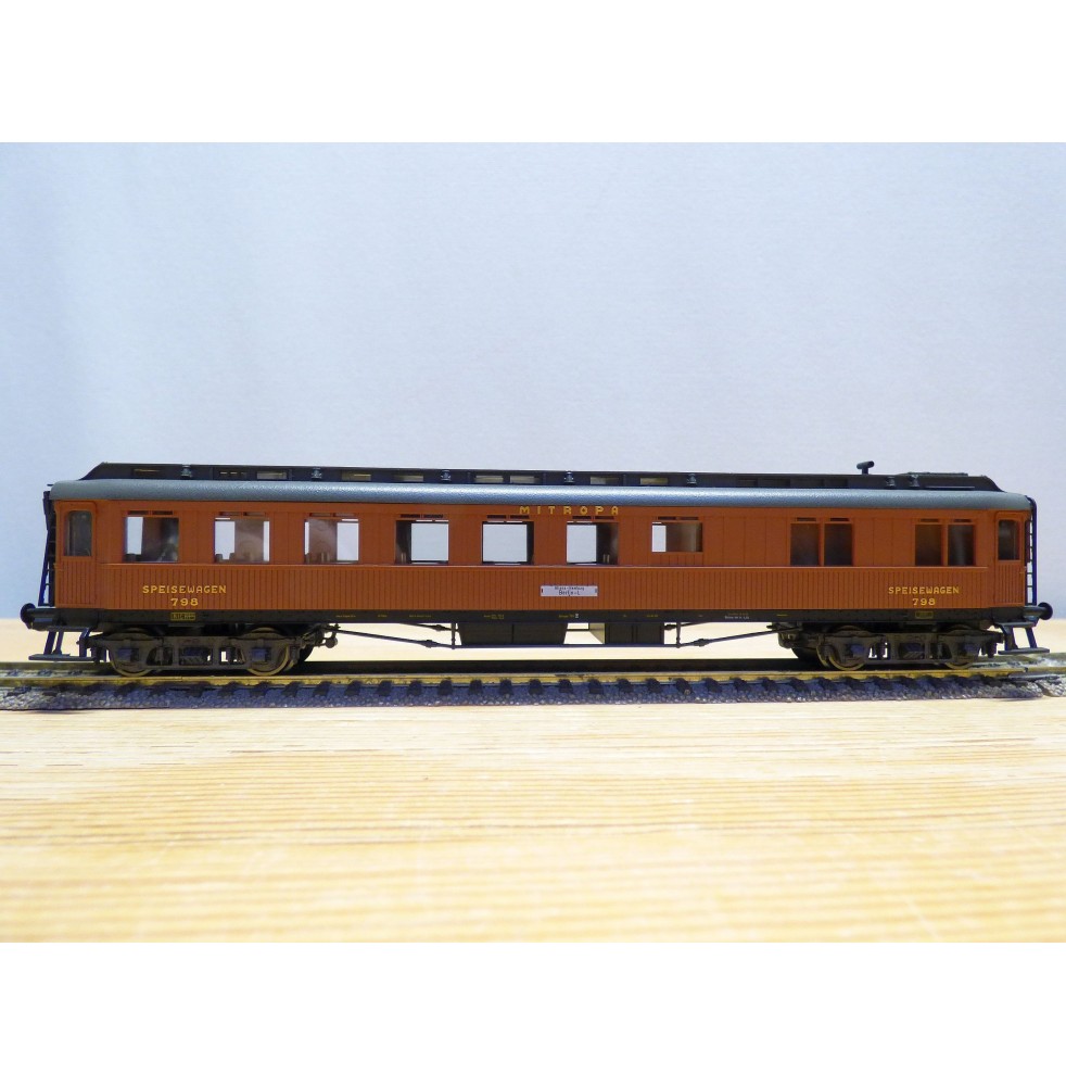   FLEISCHMANN 5081, voiture restaurant  ancienne MITROPA  N° 798    neuf   BO
