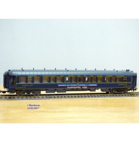 RIVAROSSI  véro 3525, voiture lit type Lx US ARMY Transportation Corps  N° 3531A   CIWL  neuf  BO CIWL    BO