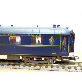 RIVAROSSI  véro 3534, voiture restaurant ( ex Pullman type Flêche d' Or ) type VR  N° 4067   CIWL  espagnol  neuf  BO 
