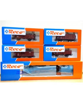 ROCO  43145, coffret commémoratif blocus de Berlin , 1 loco et 4 wagons "  Berlin Blockade "  DR  neuf   BO
