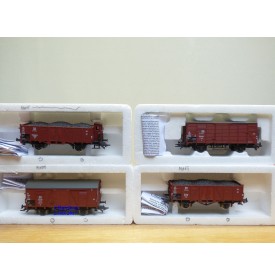 ROCO  43145, coffret commémoratif blocus de Berlin , 1 loco et 4 wagons "  Berlin Blockade "  DR  neuf   BO