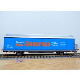 AKU ( Roco )  9005, wagon couvert  Hbis Monte Generoso   SBB      BO