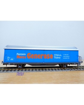 AKU ( Roco )  9005, wagon couvert  Hbis Monte Generoso   SBB      BO
