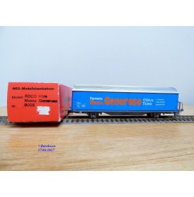AKU ( Roco )  9005, wagon couvert  Hbis Monte Generoso   SBB      BO