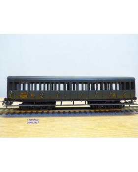 SMCF ???,  voiture de 2 Cl. courte à bogies   SNCF  BO