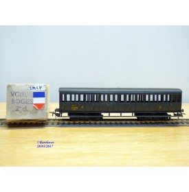 SMCF ???,  voiture de 2 Cl. courte à bogies   SNCF  BO