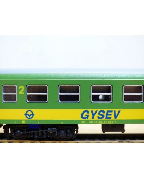 FUGgERth ???, voiture grandes lignes 2 Cl.  type Bh  GYSEV  ROeEE  neuf  BO