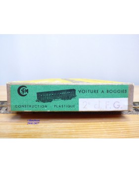 SMCF ???,  rare kit  d' une voiture de 2 Cl. courte à bogies   SNCF  BO