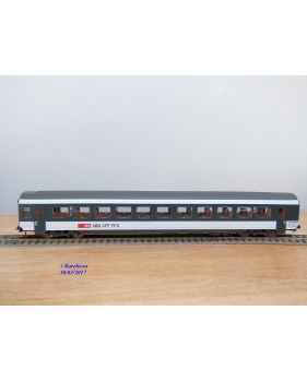 ROCO 44472, voiture grandes lignes à couloir central  type B  2 Kl.   SBB   BO 