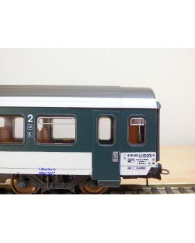 ROCO 44472, voiture grandes lignes à couloir central  type B  2 Kl.   SBB   BO 