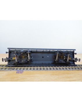 SMCF ???,  voiture mixte de 2 Cl. et fourgon courte B4Dt  à bogies   SNCF  BO