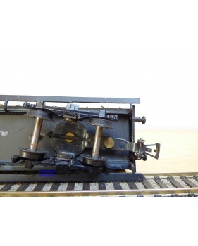 SMCF ???,  voiture mixte de 2 Cl. et fourgon courte B4Dt  à bogies   SNCF  BO