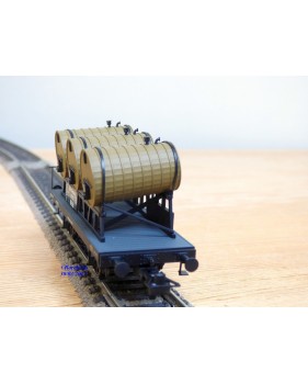 BRAWA 2090, coffret de 3 wagons latrines K.W.Stb.   neuf    BO