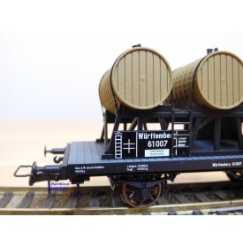 BRAWA 2090, coffret de 3 wagons latrines K.W.Stb.   neuf    BO