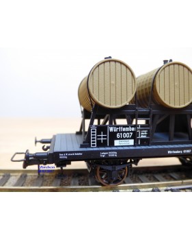 BRAWA 2090, coffret de 3 wagons latrines K.W.Stb.   neuf    BO