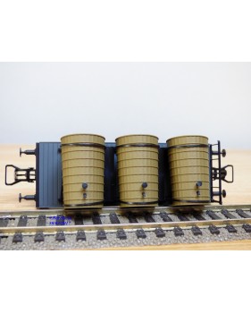 BRAWA 2090, coffret de 3 wagons latrines K.W.Stb.   neuf    BO