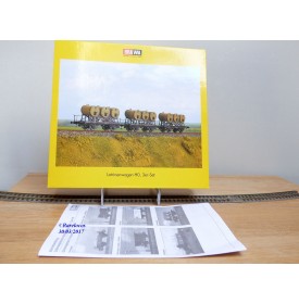 BRAWA 2090, coffret de 3 wagons latrines K.W.Stb.   neuf    BO