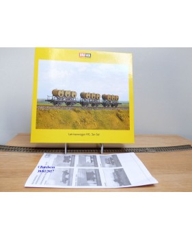 BRAWA 2090, coffret de 3 wagons latrines K.W.Stb.   neuf    BO