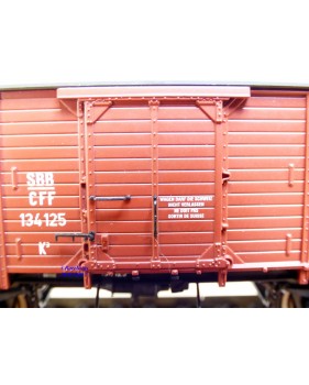 BRAWA 48217, coffret de 3 wagons ambulances type G 10 SBB    neuf    BO