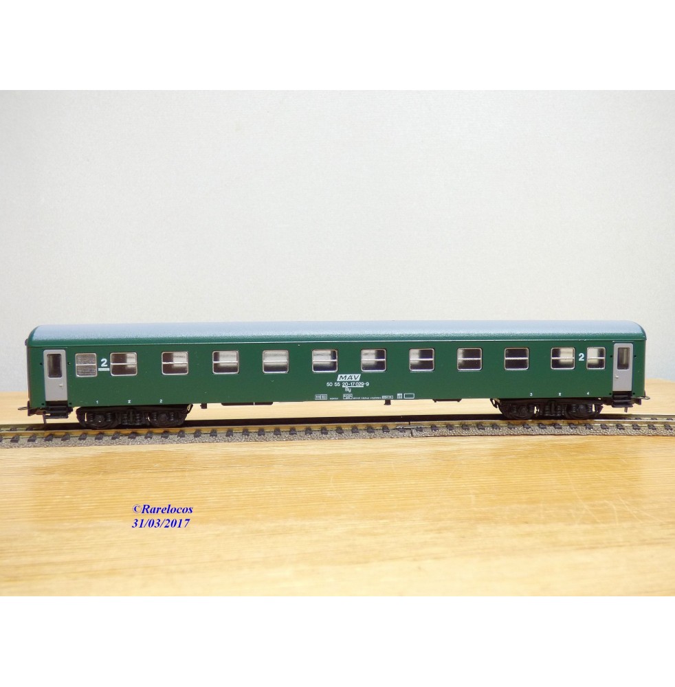 FUGgERth 2100, voiture  2 Cl.  type By   MAV   neuf    BO