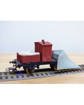 POCHER 163 / 2F,  wagon chasse neige type Vr  FS