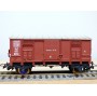 POCHER 310 / 2, rare wagon couvert type F  avec feu de fin de convoi  FS   neuf  BO