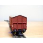 POCHER 310 / 2, rare wagon couvert type F  avec feu de fin de convoi  FS   neuf  BO