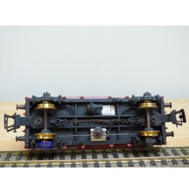 POCHER 310 / 2, rare wagon couvert type F  avec feu de fin de convoi  FS   neuf  BO