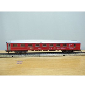 MÄRKLIN   4150 81701,  voiture lits TEN type WLABsmh 166   10 th Anniversary MEA  DB  neuf   BO