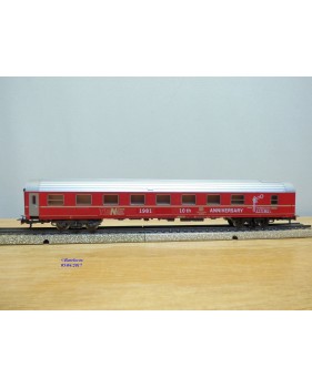 MÄRKLIN   4150 81701,  voiture lits TEN type WLABsmh 166   10 th Anniversary MEA  DB  neuf   BO
