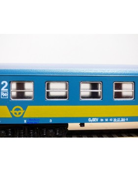 FUGgERth 2105, voiture  2 Cl.  type Bh  GySEV  neuf    BO