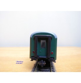 FUGgERth 1949, voiture grandes lignes  2 Cl.  type B  CD   neuf    BO