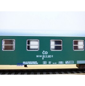 FUGgERth 1949, voiture grandes lignes  2 Cl.  type B  CD   neuf    BO