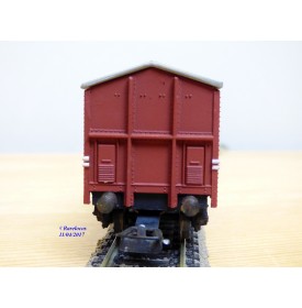 POCHER 304 / 2, rare wagon couvert type F avec personnage   FS  neuf   BO