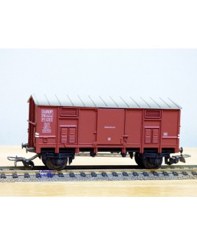 POCHER 304 / 2, rare wagon couvert type F avec personnage   FS  neuf   BO