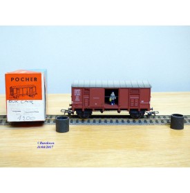 POCHER 312/2 wagon réfrigérant type Ghz Thermotransport SJ BO