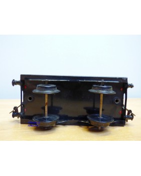 HORNBY ???, wagon tombereau rouge ETAT chargé 