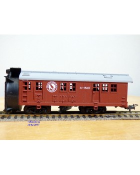 POCHER 184,  wagon chasse neige à fraise  Great Northern  GN N°: X-1510  neuf  BO 