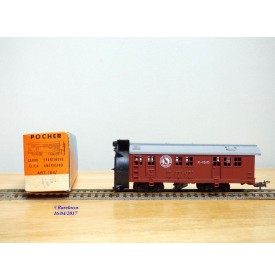 POCHER 312/2 wagon réfrigérant type Ghz Thermotransport SJ BO