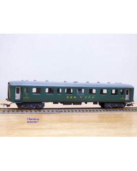 POCHER  208 / 2, voiture grandes lignes  type A 4 SBB   neuf   BO
