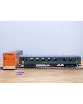 POCHER  208 / 2, voiture grandes lignes  type A 4 SBB   neuf   BO