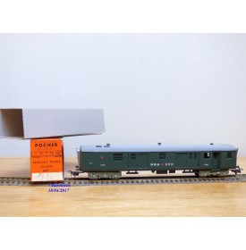 POCHER 311 / 2 , wagon silo special pour transport de ciment SBB