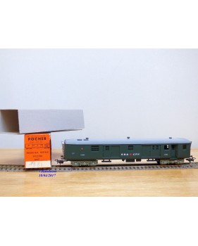 POCHER 311 / 2 , wagon silo special pour transport de ciment SBB