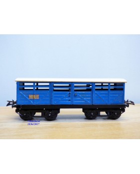 HORNBY ???, wagon tombereau rouge ETAT chargé 