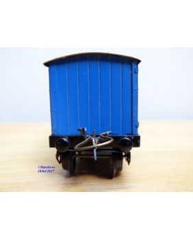 HORNBY ???, wagon tombereau rouge ETAT chargé 