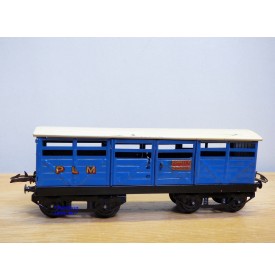 HORNBY ???, wagon tombereau rouge ETAT chargé 