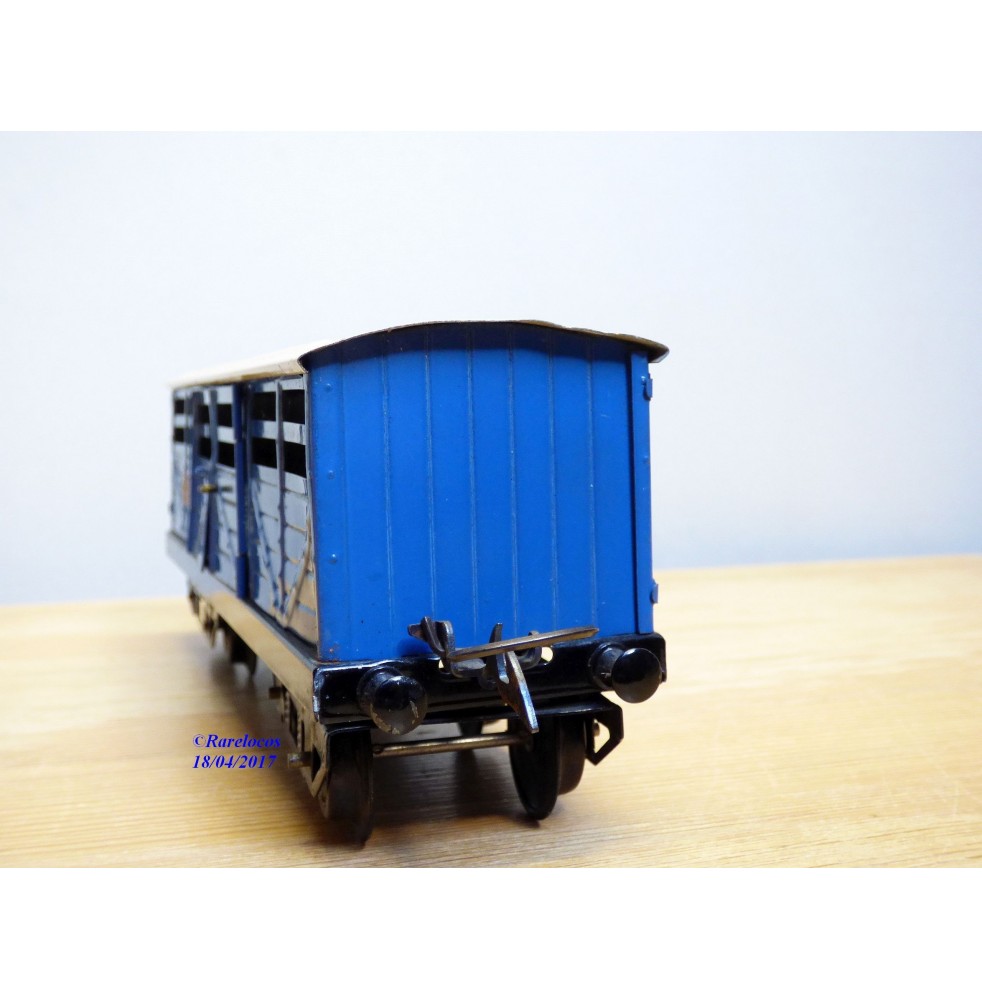 Lot De 2 Wagons HORNBY FRANCE ECHELLE O WAGON COUVERT A